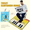 Floor Mat Toilet Piano Mat Potty Piano Electronic Musical Toys Creativity Toe Music Keyboard  Baby