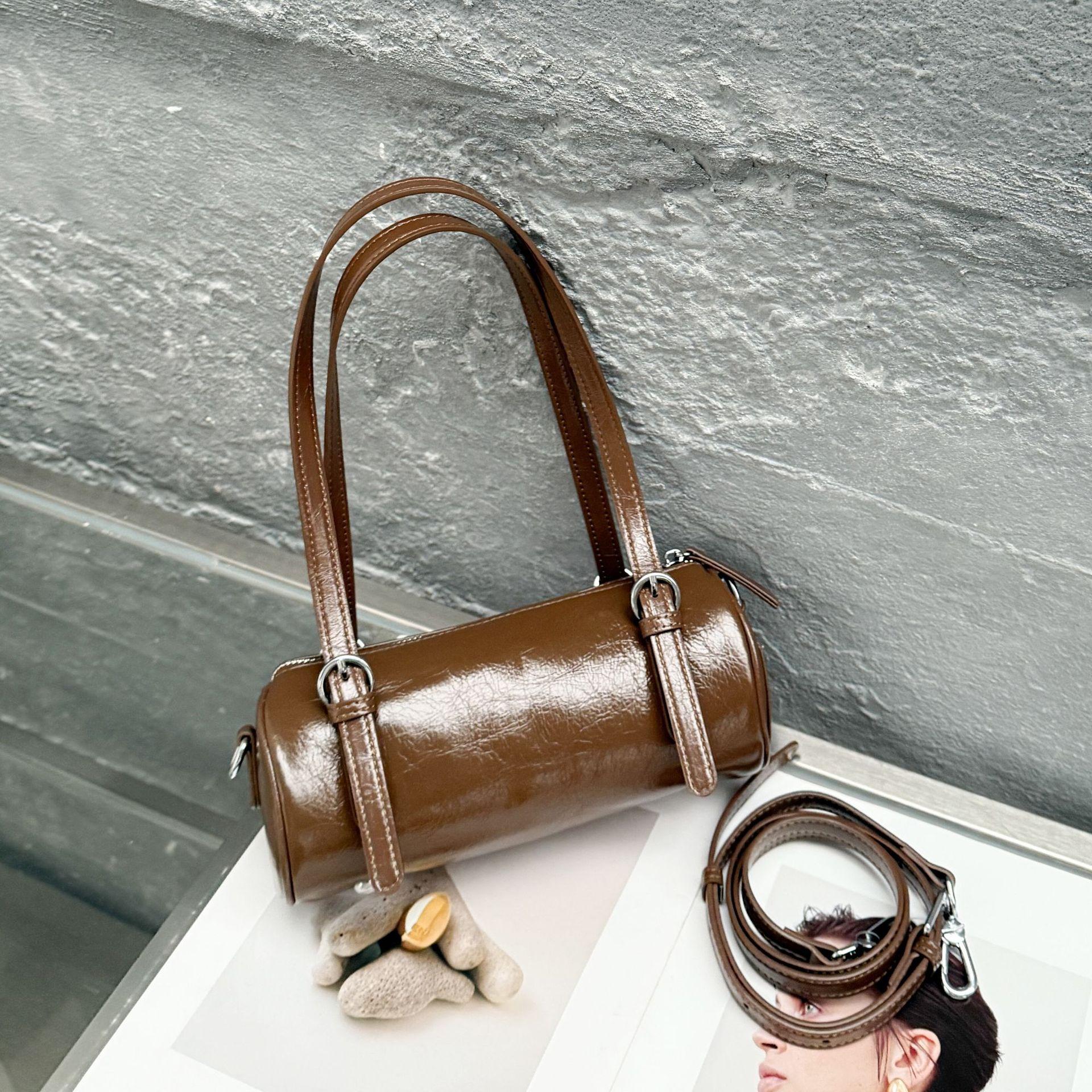 

Женская сумка из коровьей кожи, новый продукт, сумка через плечо, женская сумка Boston, практичная, портативная, из натуральной кожи