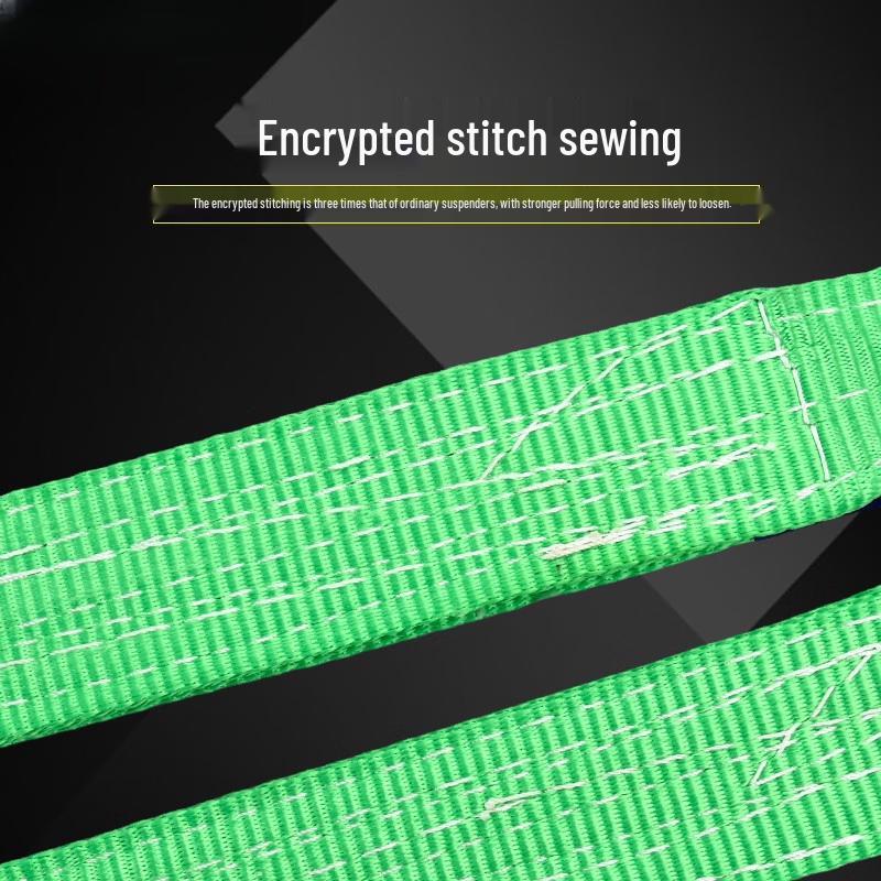 Jundingying Heavy-Duty Polyester Flat Lifting Sling