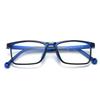 54673 Square Fashion Boy Girls Glasses Frame Flexible Ultralight Kids Optical Clear Silicone Eyeglasses Uv400