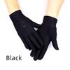 Spandex High Elastic Gloves Jiamus Square Stage Performance Embroidered Female Summer Sun Protection Winter Colorfast Black White Gray