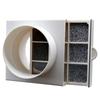 High Performance Washable Duct Filter Designed To Fit Both For PVC & PE Pipes Featuring a Reusable Sponge Material
