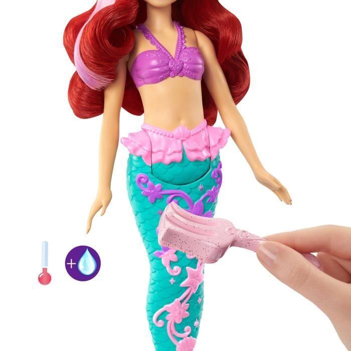 Princesse disney - ariel cheveux fabuleux - poupées mannequins - 3 ans et +