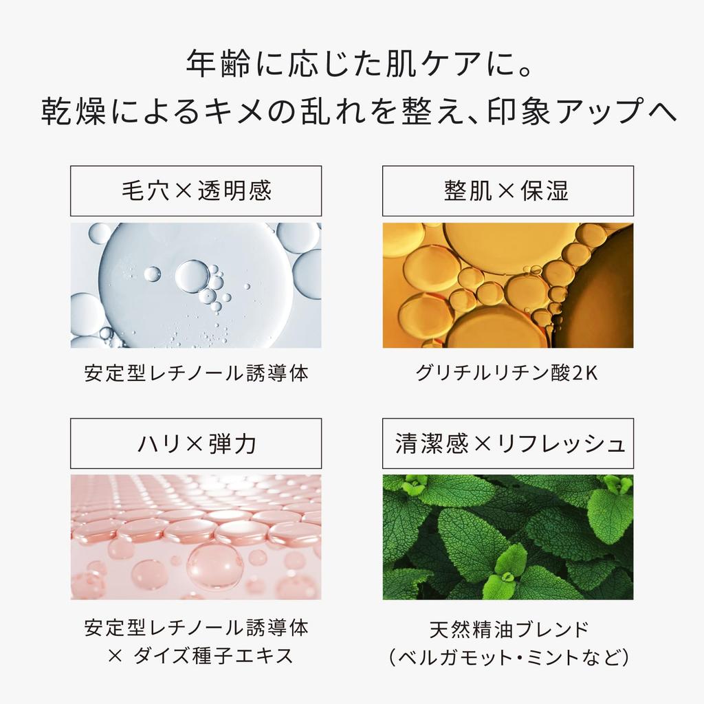 ATIDIMU Lotion Highly Moisturizing and Refreshing Formula Contains Retinol Derivatives Suitable for Sensitive and Oily Skin Made In 150mL Men's