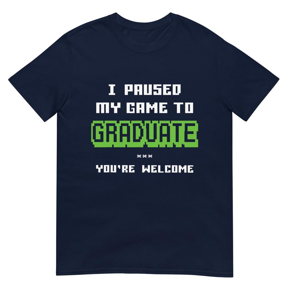 Funny 2025 Gamer Graduate Graduation TShirt S