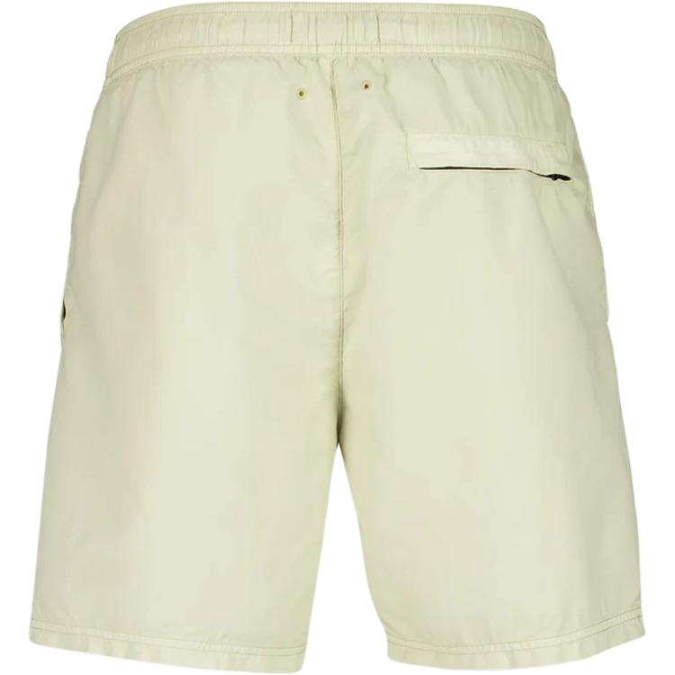 Stone Island Solid Color Logo Mid Waist Elastic Swim Shorts Men swimwear K1S15B100B-09S0046-V0095