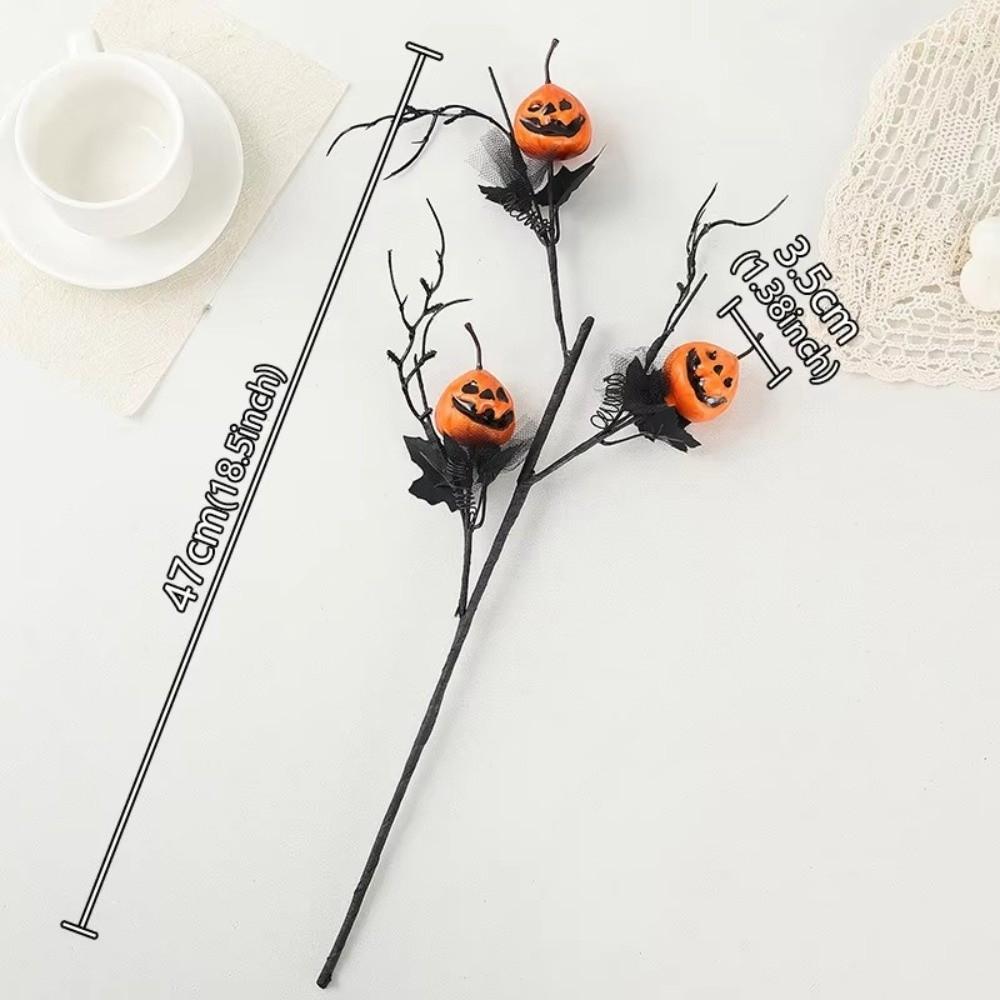 Flannelette Pumpkin Maple Leaf Decor Berry Branches Pumpkin Pumpkin Berry Branches Home DIY Artificial Maple Leaf Ornament