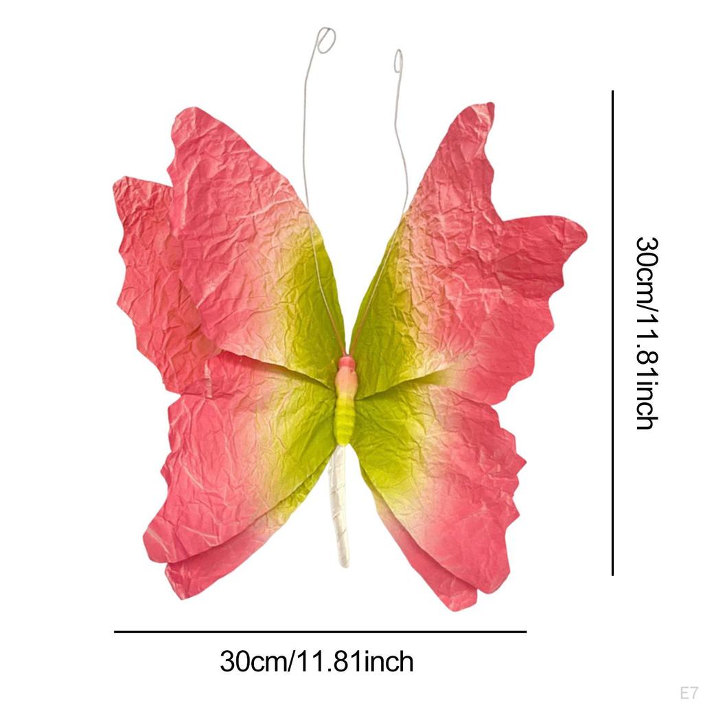 Artificial Butterfly Decoration, Mariage Decor, Wedding Display, Fake Paper ,