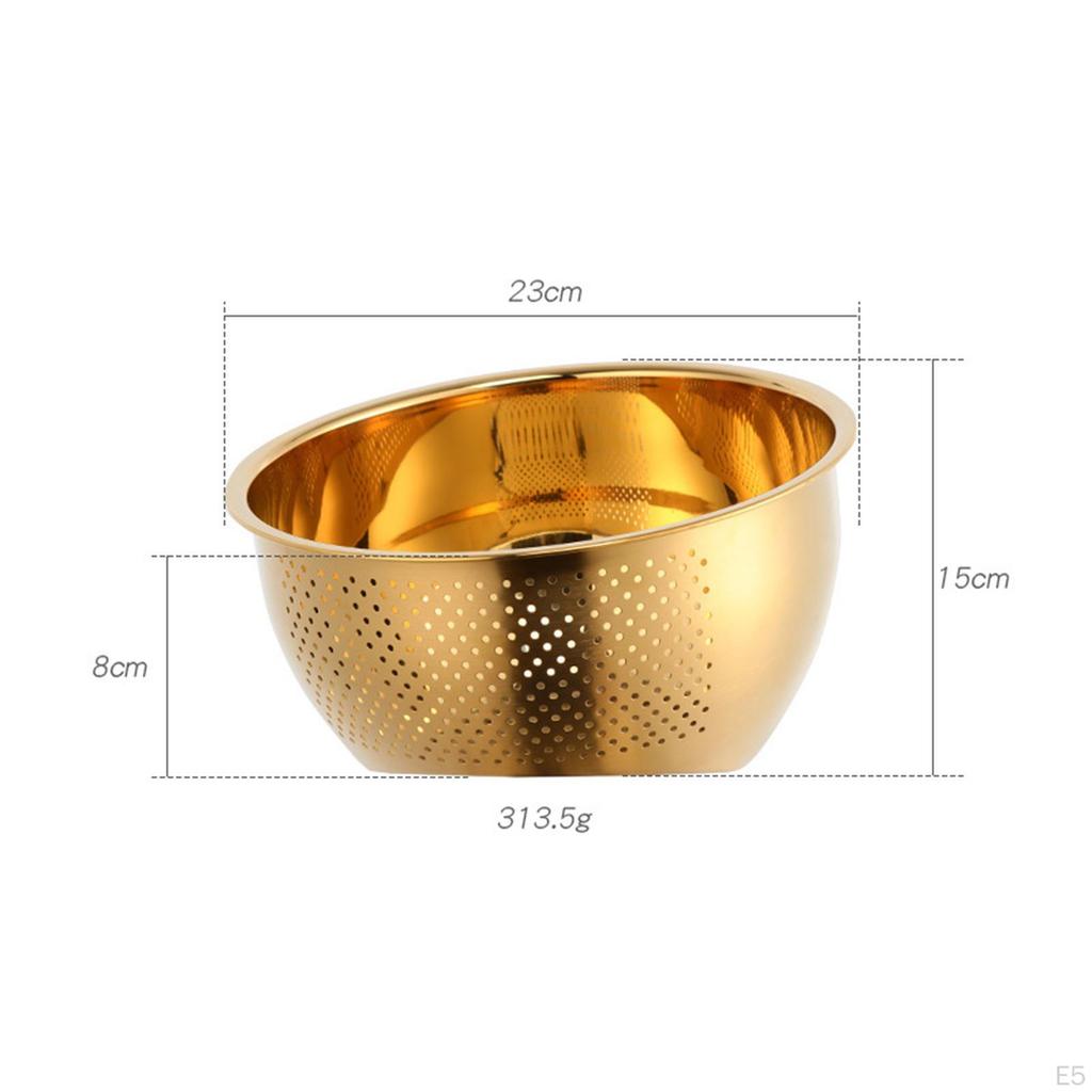 Abtropfsieb für Reis und Pasta mit Abflussfunktion Küche