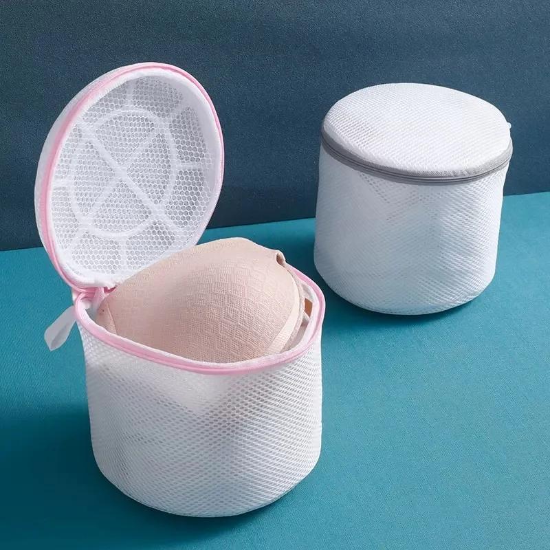 Thicken Polyester Underwear Laundry Bag Anti-deformation Bras Washing Bag Zippered Mesh Washing Machine Dedicated Wash Bra Bags