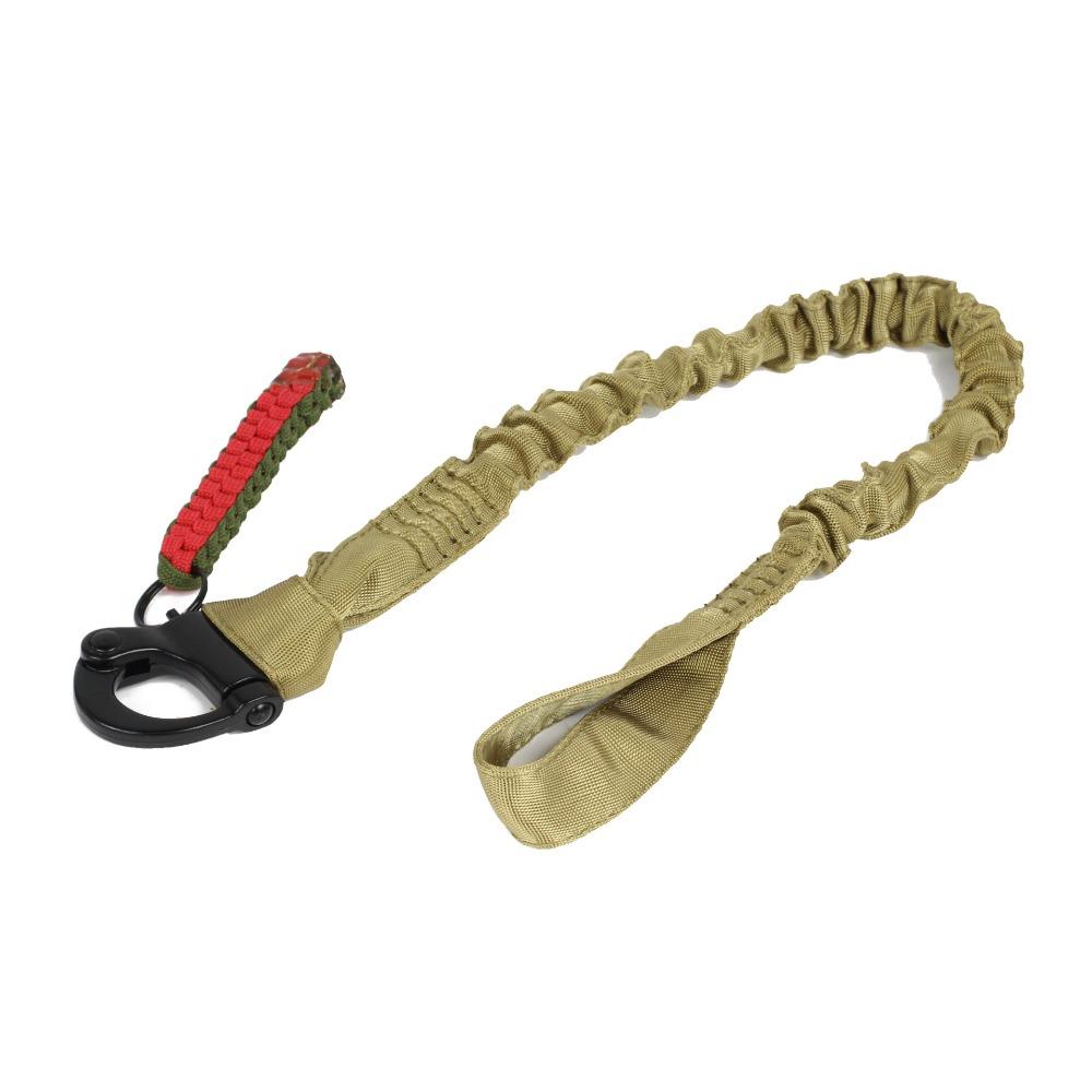 Bungee Strap Climbing Protect Sling Quick Release Outdoor Nylon Rope Safety Lanyard  Mountaineering