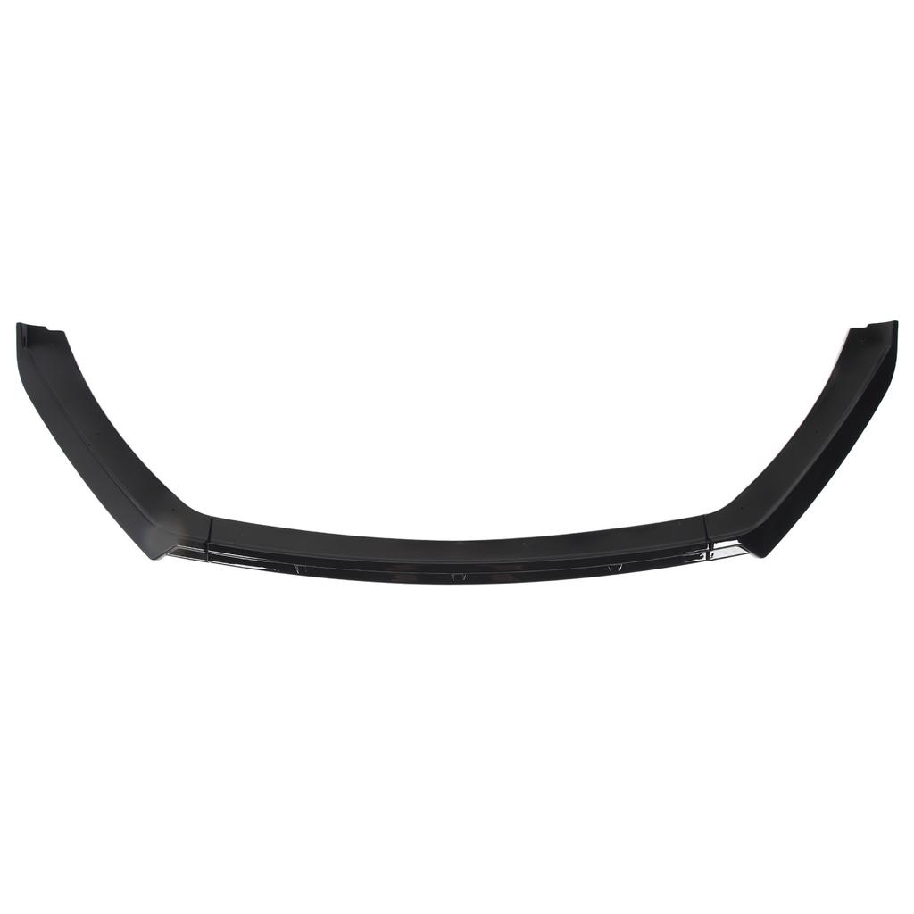 3Pcs Car Front Bumper Lip Spoiler Glossy Black Spoiler Protector Replacement For Seat Leon MK3.5 Standard 2017 To 2019