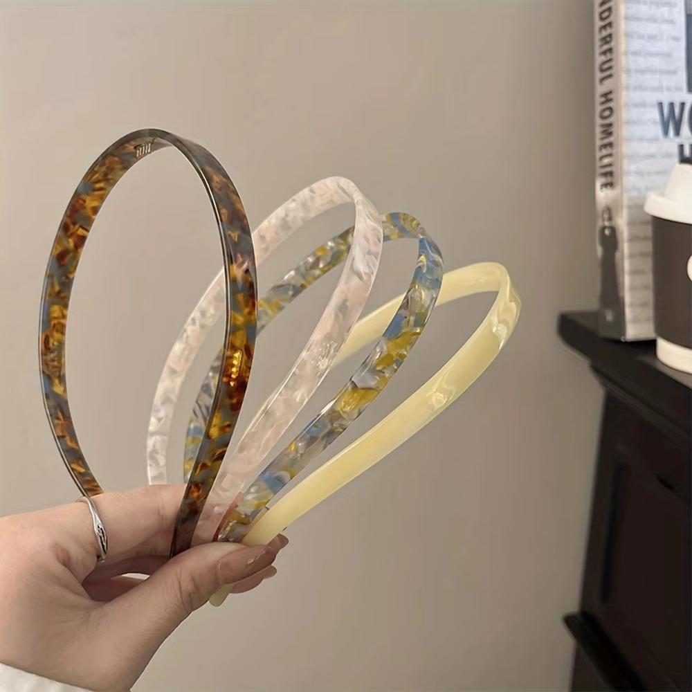 Anti-Rutsch Essigsäure Stirnband Nicht-Klemmend Ohrknochen Haaraccessoires Mädchen Haarband Damen Kopfschmuck