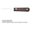 Stainless Steel Shrimp Deveiner with Wood Handle 3-in-1 Kitchen Tool for Opening Shells And Removing Veins Rust-Proof Essential Seafood Gadget