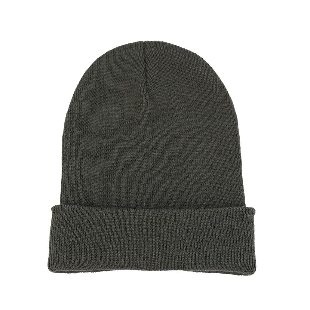Buy Knit Cuffed Beanie Hat Warm Ribbed 
