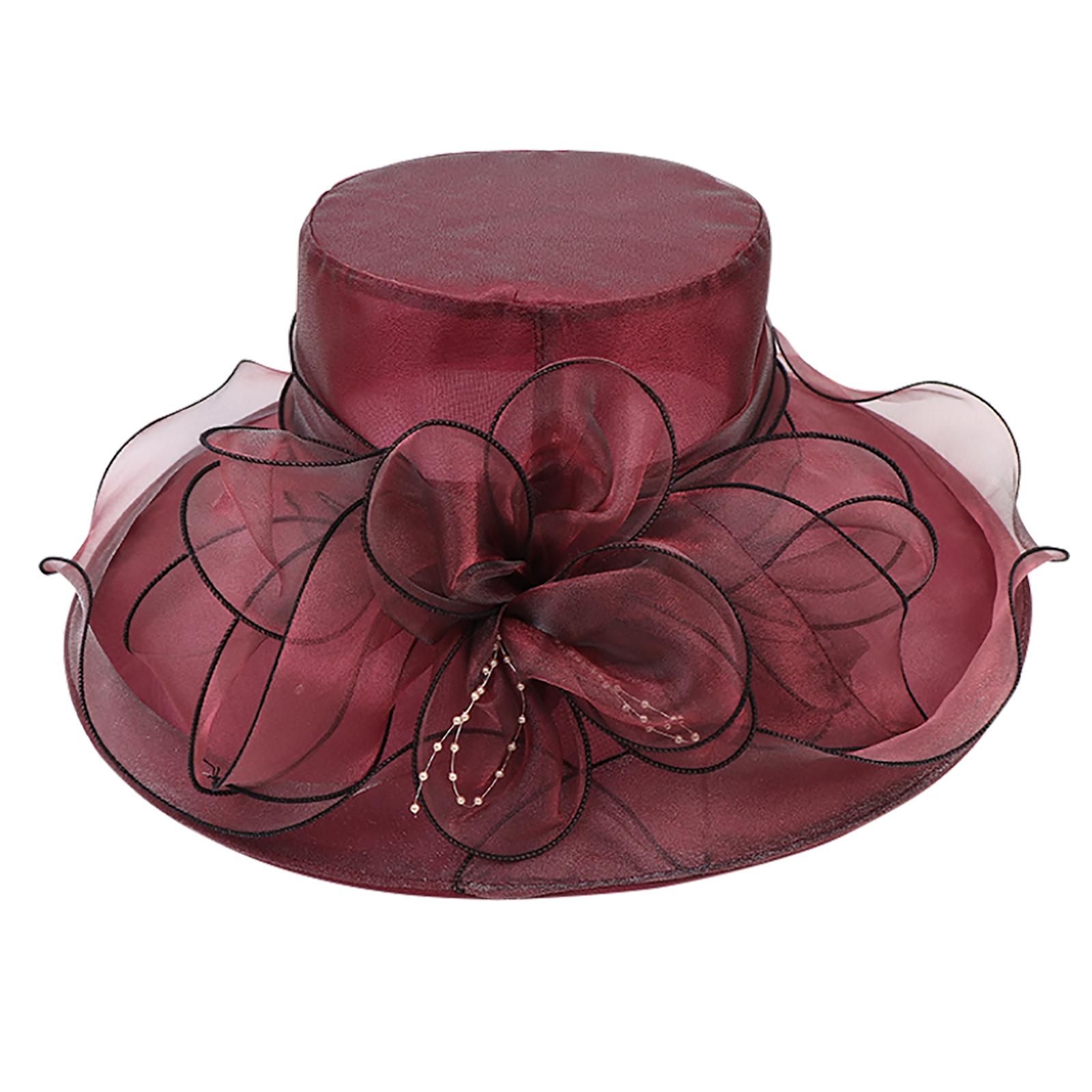 

Женская мода из органзы, церковный чародей, свадебное чаепитие, свадебная шляпа F