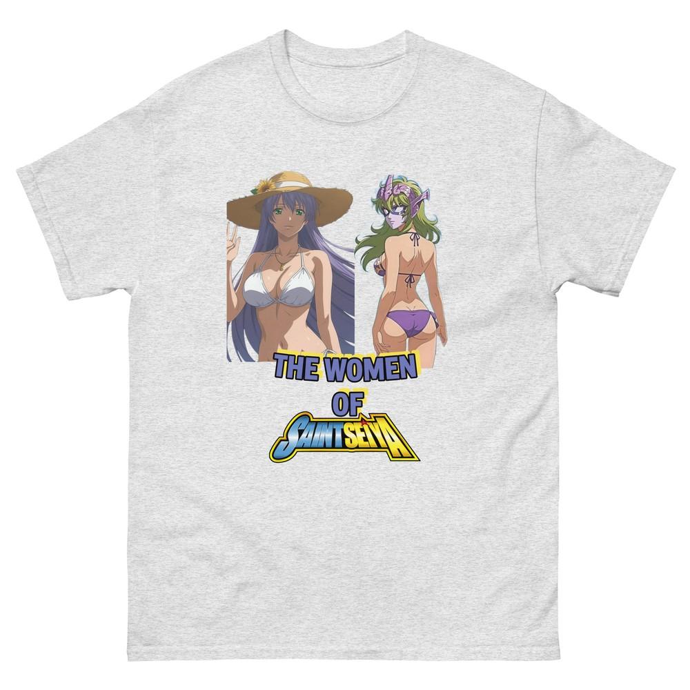 

Saint Seiya Tee, Goddess Athena, Shaina, The Women of Saint Seiya Tshirt, Unisex M