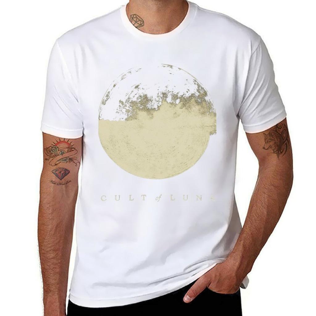 Cult of Luna Merch T-Shirt T Shirts Cotton 100% Essential T Shirt T Shirts for Man Graphic Vintage T-Shirt