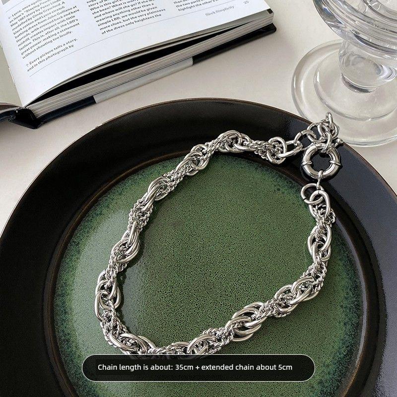 

Niche Style Exaggerated Western Style Metal Women s Hip Hop Thick Chain European and American Style Thick Chain
