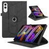 For Lenovo Yoga Tab 11.1 Case Tb710fu 360 Rotating Embossed Flip Stand Tablet Cover for Funda Lenovo Yoga Tab Case 11.1 Inch