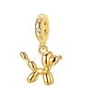 New Sparkling Golden Charms Pet Cat & Dogpaw Print Beads Fit Original Bracelets Necklace Accessories Diy Women Jewelry Gifts
