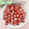 Acrylic 50Pcs DIY Bracelet Loose Beads Small Beads Fashion 8mm Necklace Making Accessories Colored  Beads