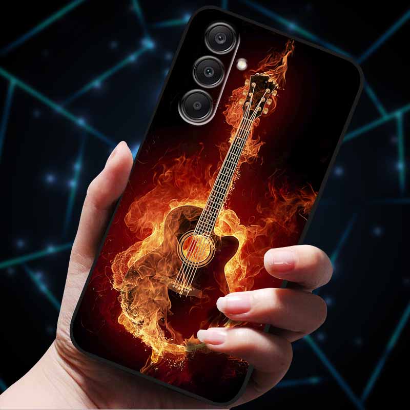 3D Flowers Emboss Fundas For Samsung A25 A35 A55 5G Case Soft Silicone Phone Cases for Galaxy A25 5G Back Cover Shell SamsungA55