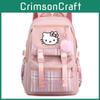 Backpack Pattern Anime Student School Bag With Pendant Fashion Gift