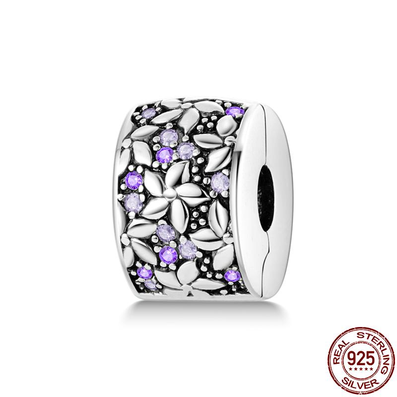 Copper Zircon Series Charms Fit Original Pan Bracelet&Bangle Diy Beads For Women Birthday Fine Jewelry Gift