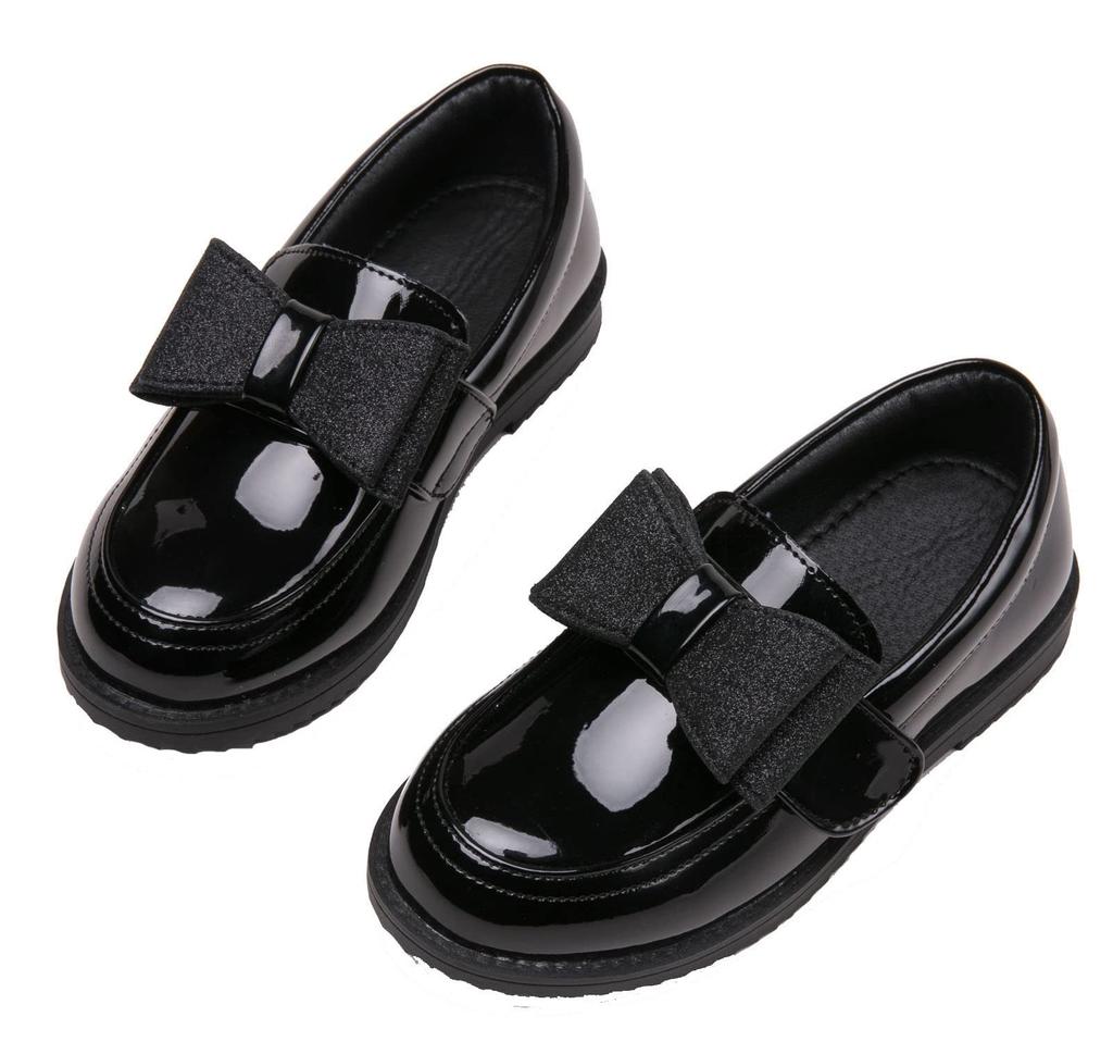 DADAWEN Loafers for Formal Ribbon Student For Commuting To Entrance Kids, Girls, Shoes, Decoration, Enamel, Shoes, School, Ceremonies, Graduations,