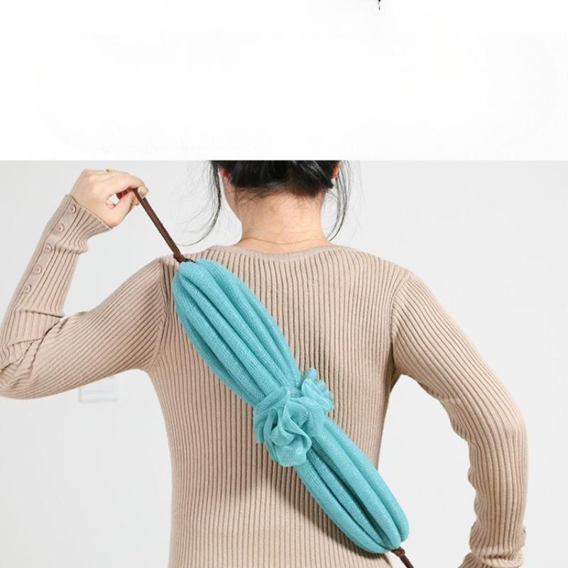 Soft Mesh Foaming Shower Sponge Body Scrub Exfoliating Back Brush Skin Cleaner Bath Bubble Ball Skin Care Bathing Accessories