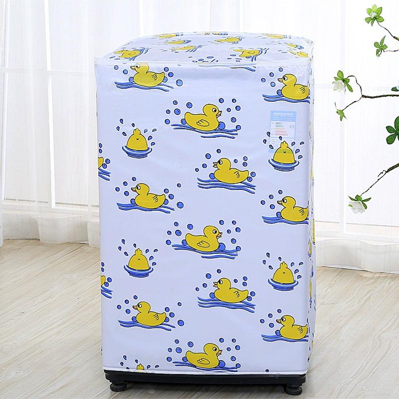 1PC Dustproof Cover Sunscreen Waterproof Case High Quality Washing Machine Cover Household Protective Dust Print