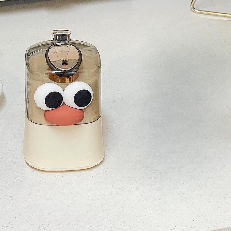 Creative Toothpick Box Automatically Pops Up High Aesthetic Home Personalized Cream Style Portable Cartoon Toothpick Tube