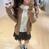 Koreanischer Retro-Zopfmuster-Strickjacke - Damen Frühherbst Lockerer Pullover-Mantel