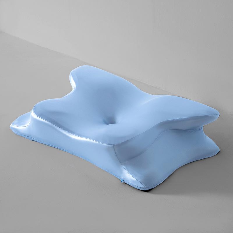 Butterfly Memory Foam Pillow: Zero Pressure Sleep Aid for Neck Protection and Side Sleepers