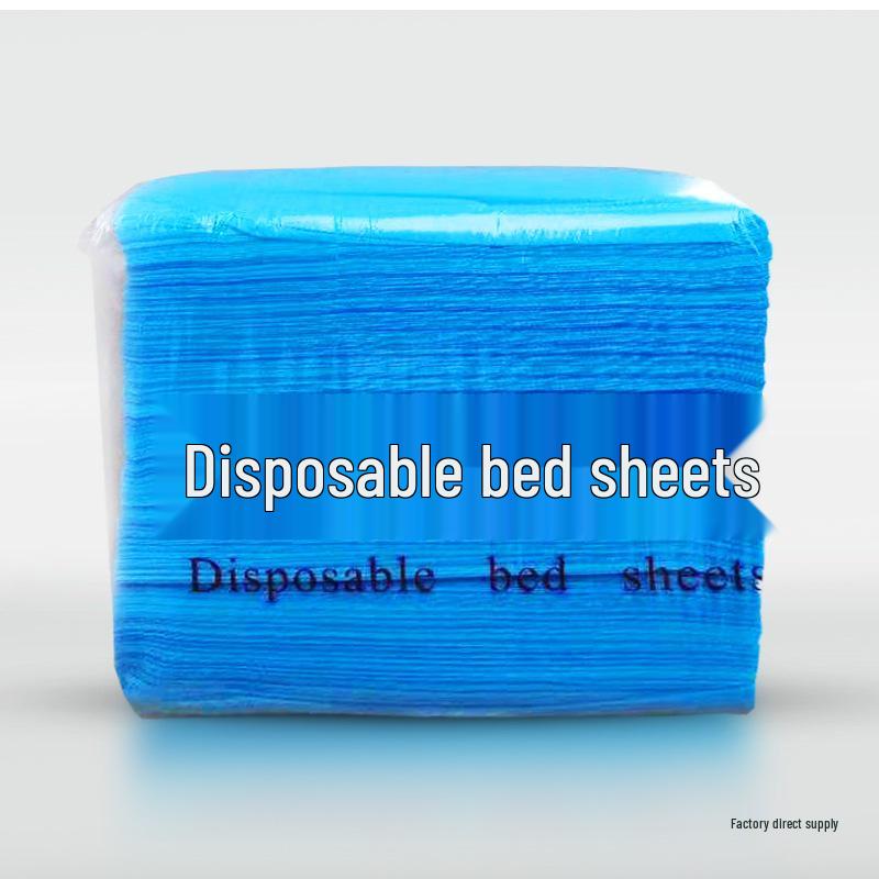 Breathable Non-Woven Disposable Massage Bed Sheets - White, Pink, Blue (70x170, 100 Sheets)