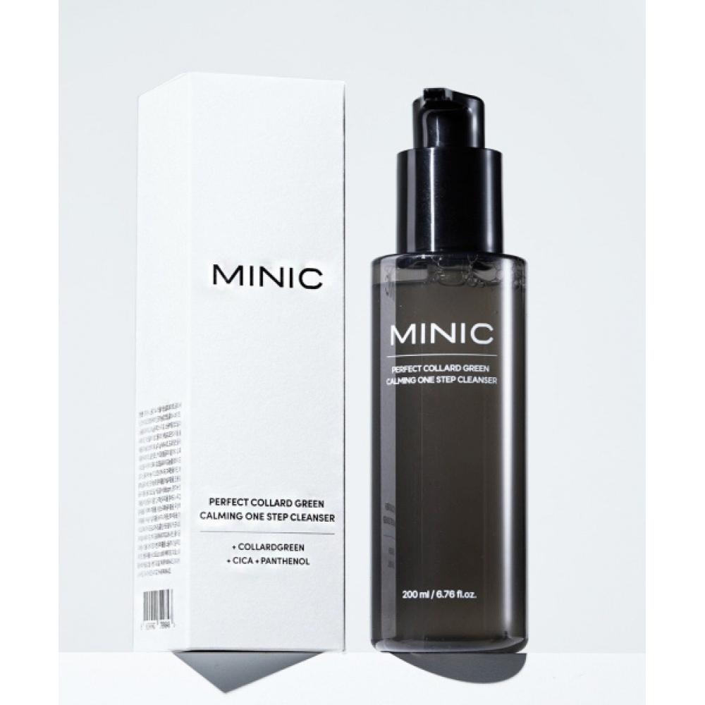 Minic Perfect Collard Green Calming One Step Cleanser 200ml Free 30ml Cleanser