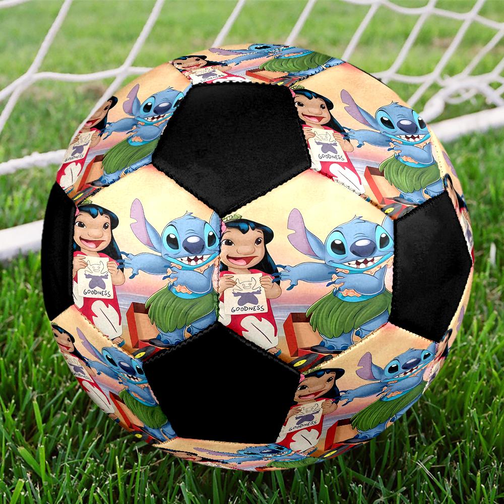 Stitch Theme Size 5 Soccer Ball, Suitable for Both Indoor and Outdoor Matches, a Gift Suitable for Everyone.