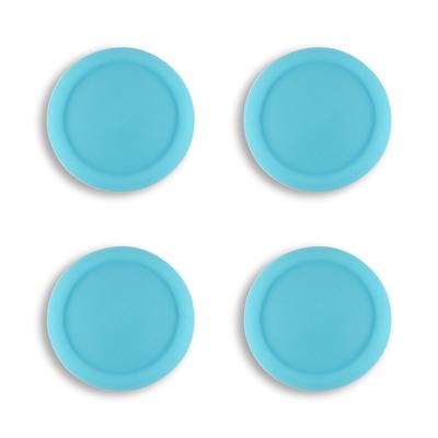 EXtremeRate PlayVital Urocze Nakładki na Kciuki Joysticków do Switcha dla Switcha i Silikonowe Osłonki Analogowe na Gałki Analogowe, Switch, Lite, OLED, Joy-Con [Bondi