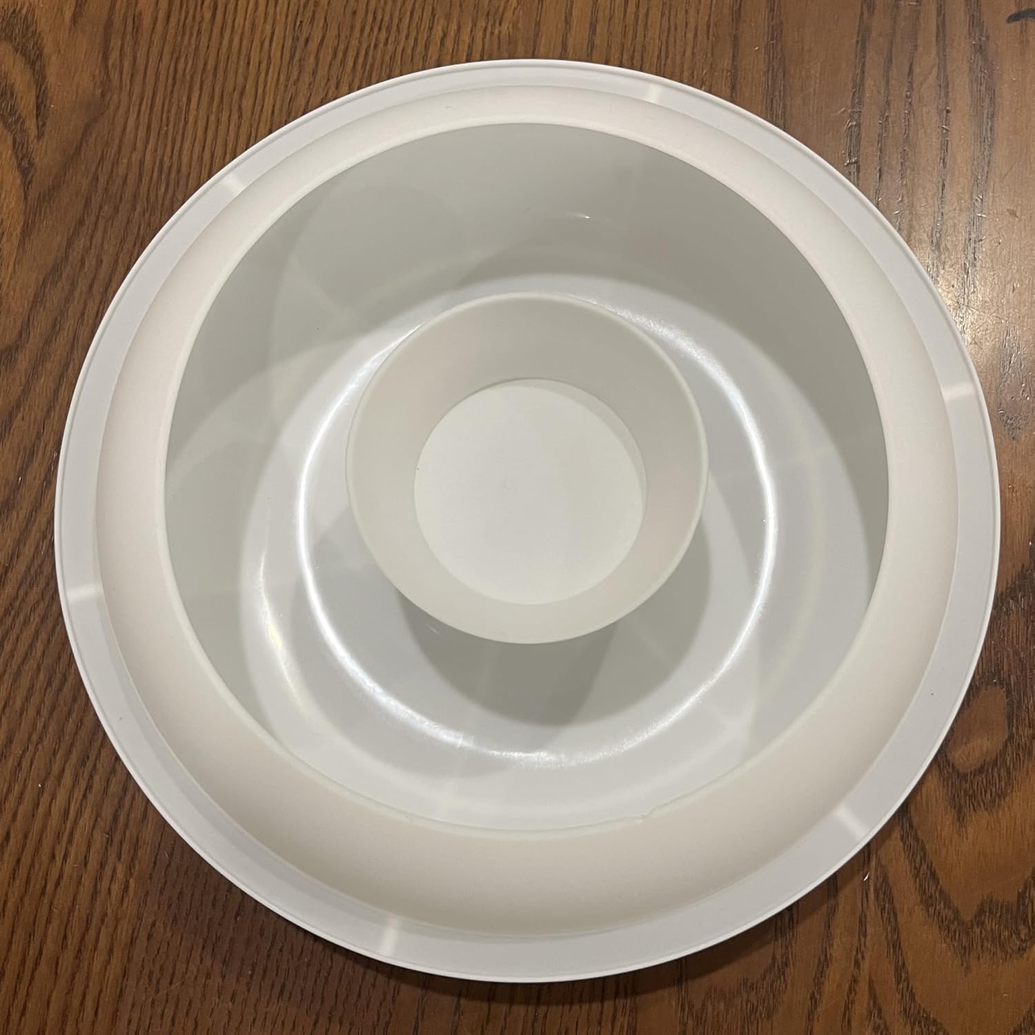 

10 Inch Large Donut Pan Cheesecake Baking Mold Silicone Donut Cake Form Bake Tray белый