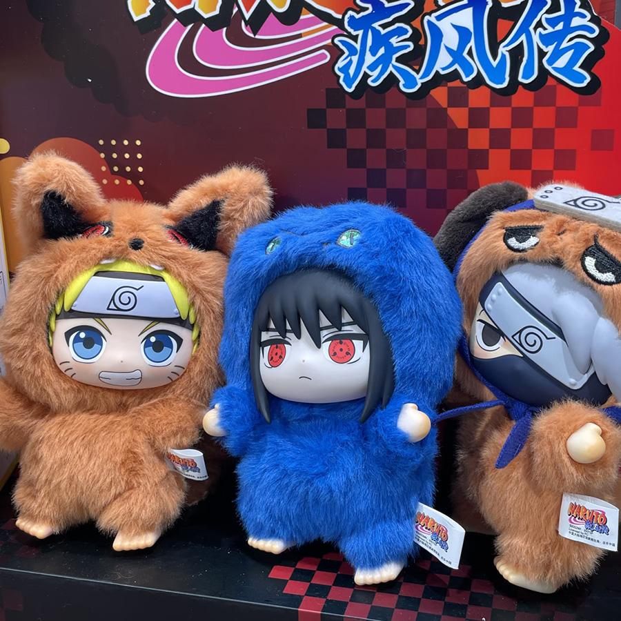 New Eaki Naruto Blind Box Shippuden Beast Party Series Plush Doll Cute Hand-Made Custom Gift Ornaments For Men And Women