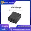 45W Super Fast Charger for Samsung S20/S21/S22 - Compatible with US/EU Standards