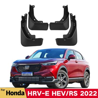 Car Fender  Mud Flaps For Honda HR-V HRV e:HEV EL RS 2022 Splash Guards MudFlaps Front Rear Mudguards  Auto