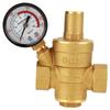 DN15 Brass Adjustable Water Pressure Regulator Reducer With Gauge Meter Brass Pressure Regulator Water Pressure Regulator