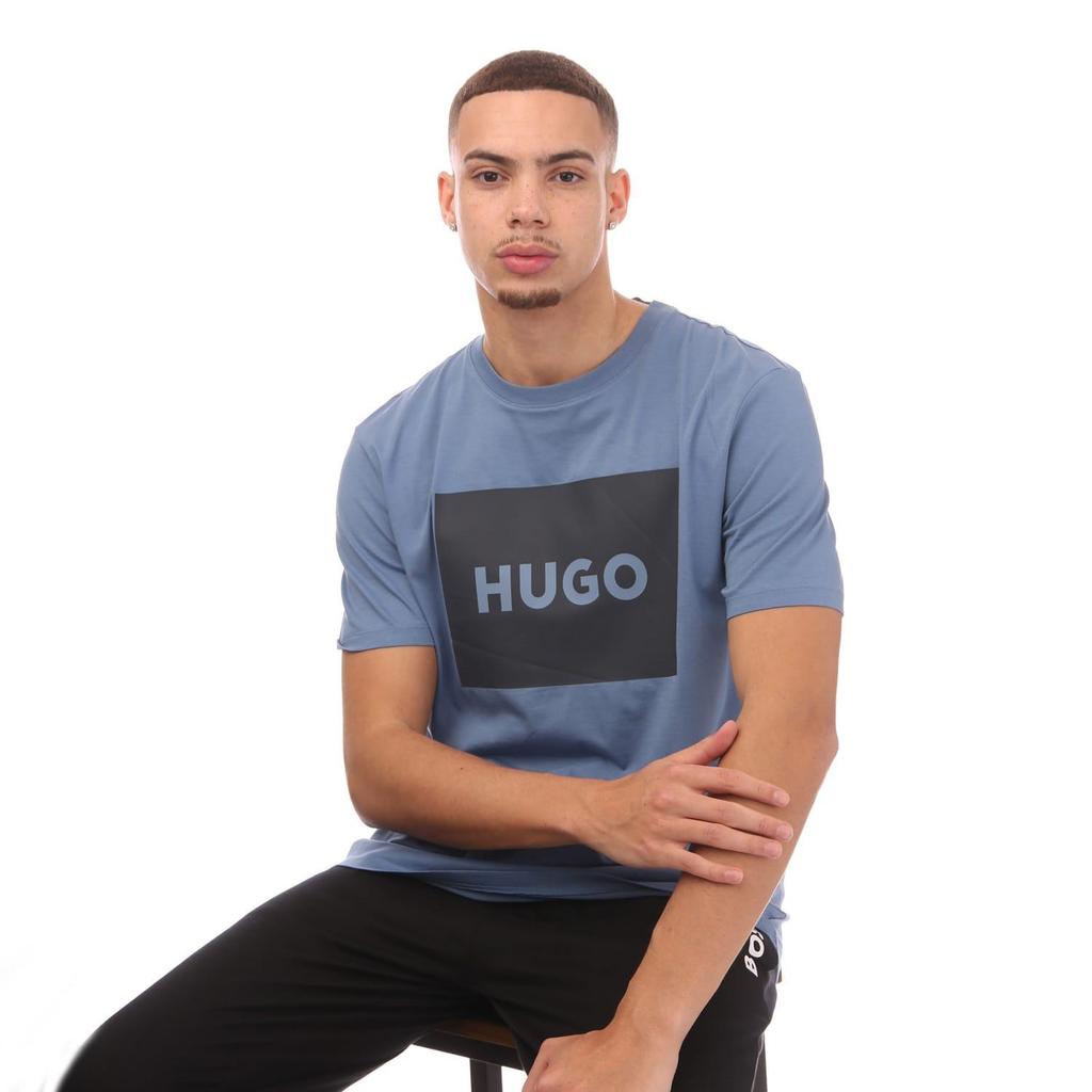 Hugo Mens Printed Logo Regular T-Shirt