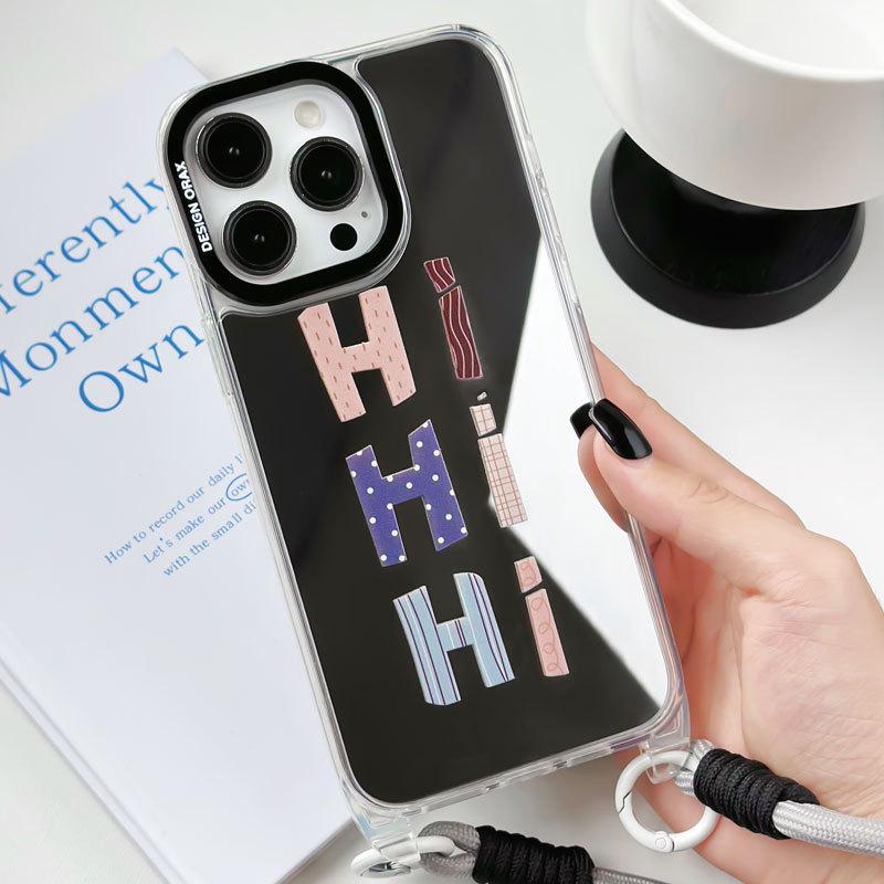 Zhitai Mirror Case for iPhone 12/13/14/15 Pro Max (with Lanyard)