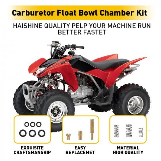 New Carb Rebuild Kit For 2006-2014 Honda Recon 250 2x4 & 2x4 ES TRX250TE 250TM