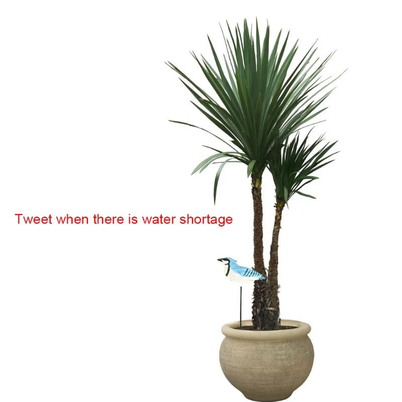 Plant Watering Alarm Water Tester Hygrometer Sensor Gardening Tool Kit Planter Water Remind Warning Alert Content