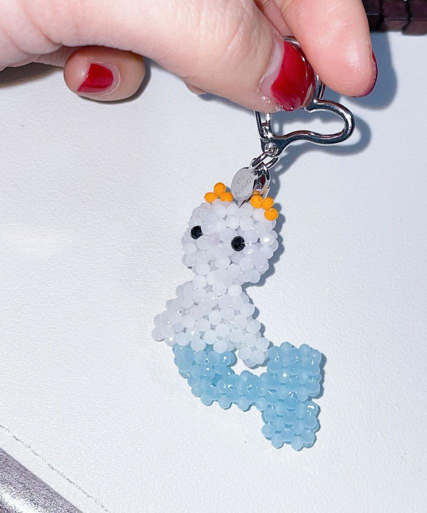 STANDINGFISH Mermaid Cat Keyring