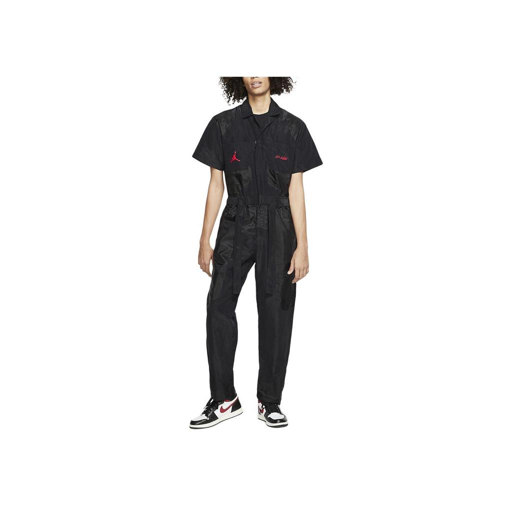 Air Jordan x Off-White Boiler Suit Black Men Tops CV0668-010